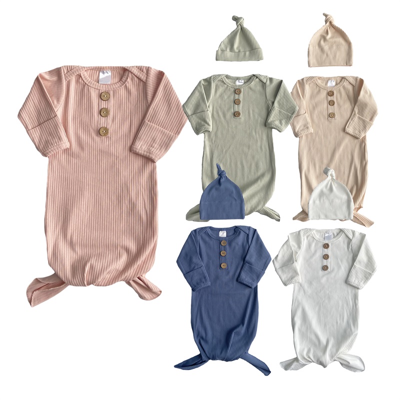 Жаңы туулган Ribbed Baby Ууктоочу пакеттер Бала үчүн Ууктоочу пакет Wrap